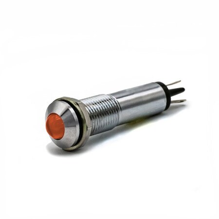Dialight Led Panel Mount Indicators 8Mm Ho/O Pmi-6Vdc With O Ring 678-1312-323F
